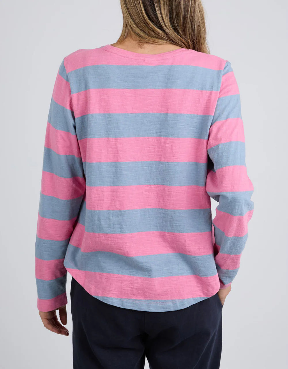 Spritz Stripe Long Sleeve Tee