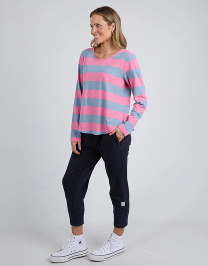 Spritz Stripe Long Sleeve Tee