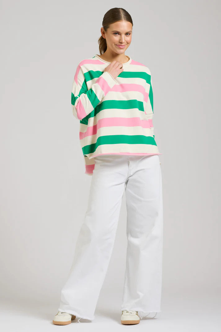 Raw Long Sleeve Sweat