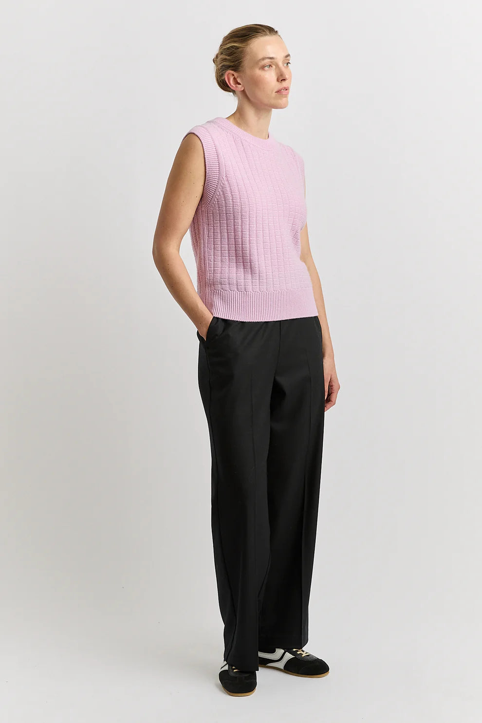 Grid Knit Vest