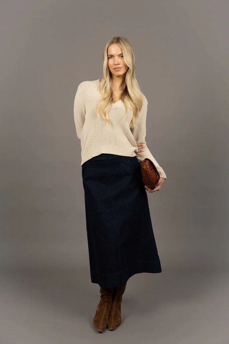 Edit Denim Skirt