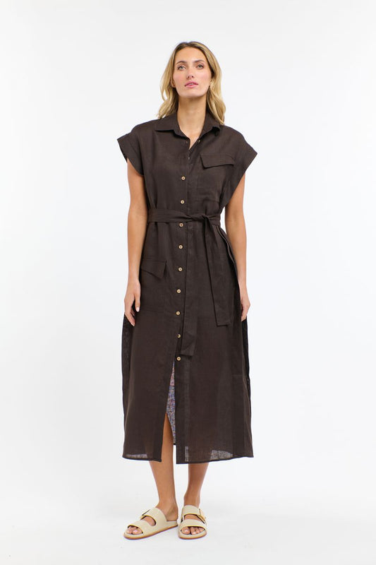 Estivo Linen Dress