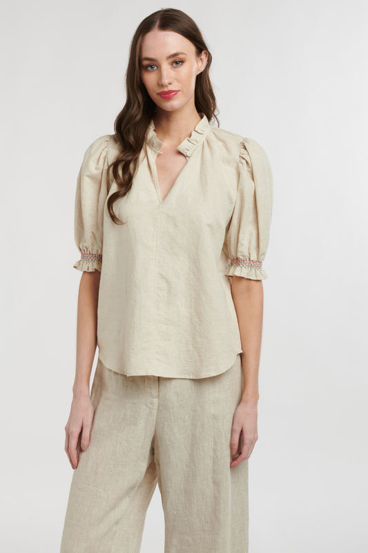 Lily Smock Sleeve Top