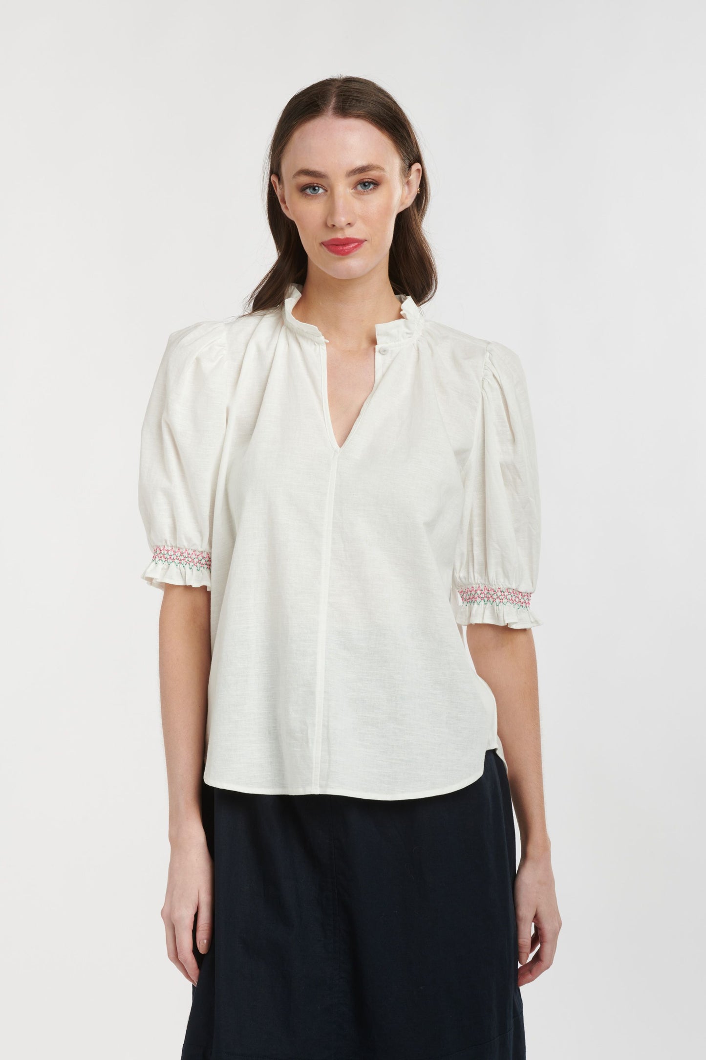 Lily Smock Sleeve Top