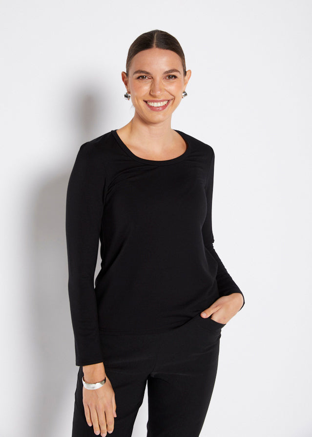 Fleece Lined Crew Top