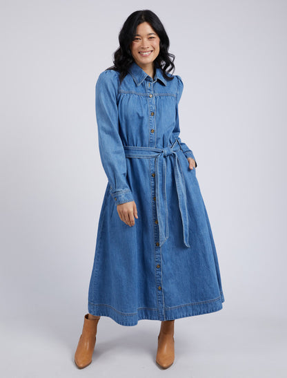 denim shirt dress australia 90s Laura Ashley Denim Shirt Dress. Size 10. Midi, Button Down