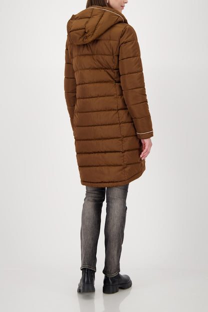 Quilted Coat with Bling