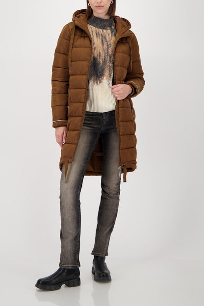 Quilted Coat with Bling