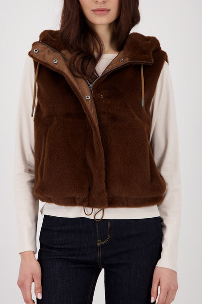 Faux Fur Waistcoat