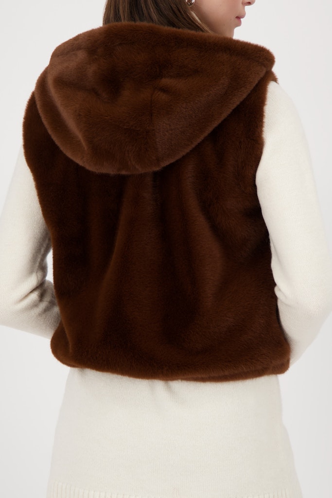 Faux Fur Waistcoat