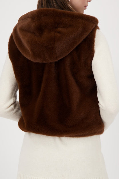 Faux Fur Waistcoat