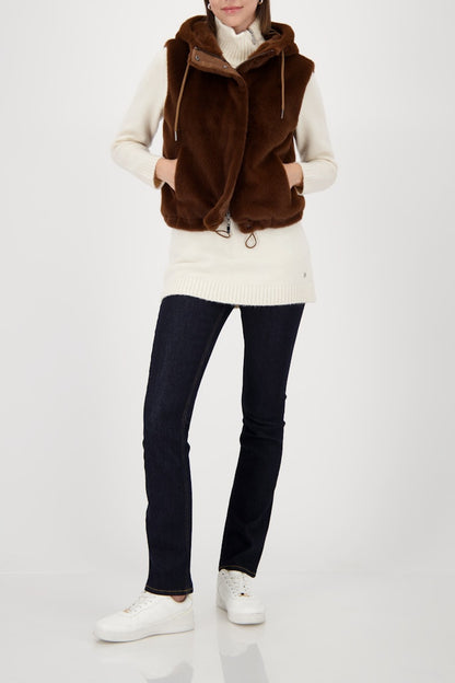 Faux Fur Waistcoat