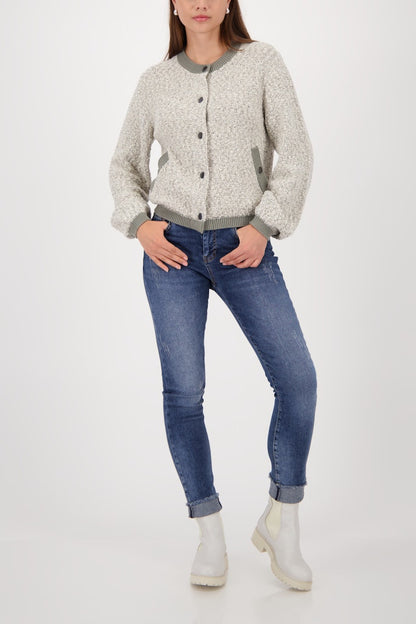 Tweed Cardigan Jacket
