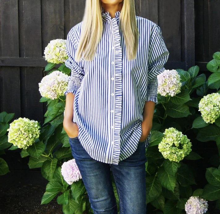 Poppy Stripe Shirt – Sydney Street