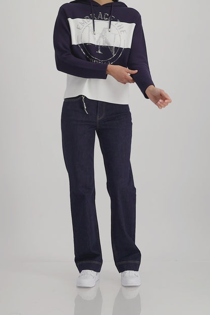 Block Ribbed Sweater