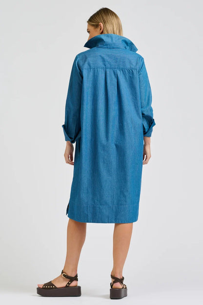 Jane Utility Popover Shirtdress