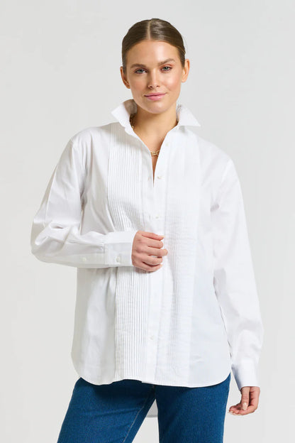 Penny Pintuck Shirt