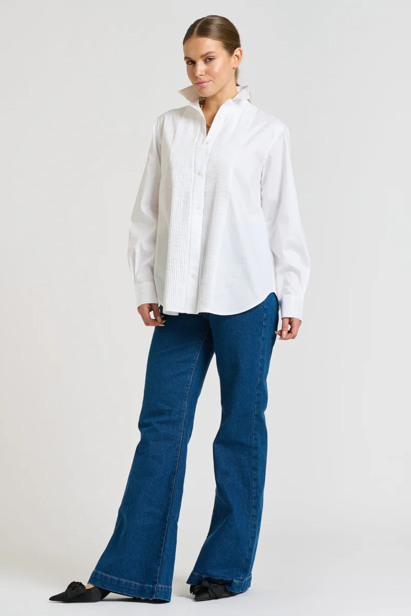 Penny Pintuck Shirt