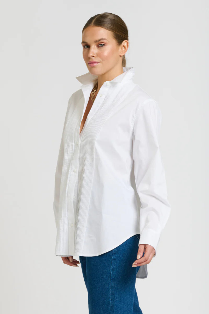 Penny Pintuck Shirt