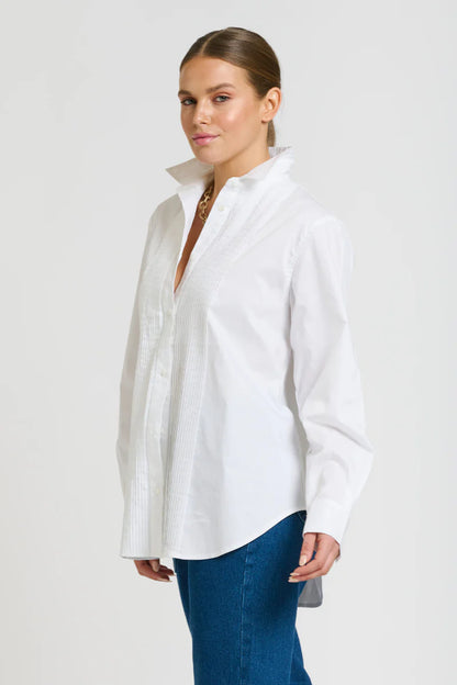 Penny Pintuck Shirt
