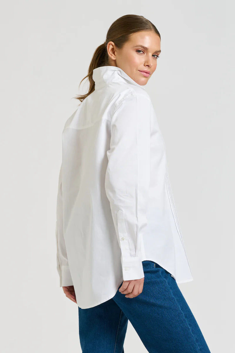 Penny Pintuck Shirt