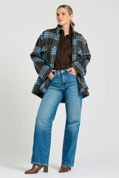 Allegra Relaxed Wool Blend Jacket