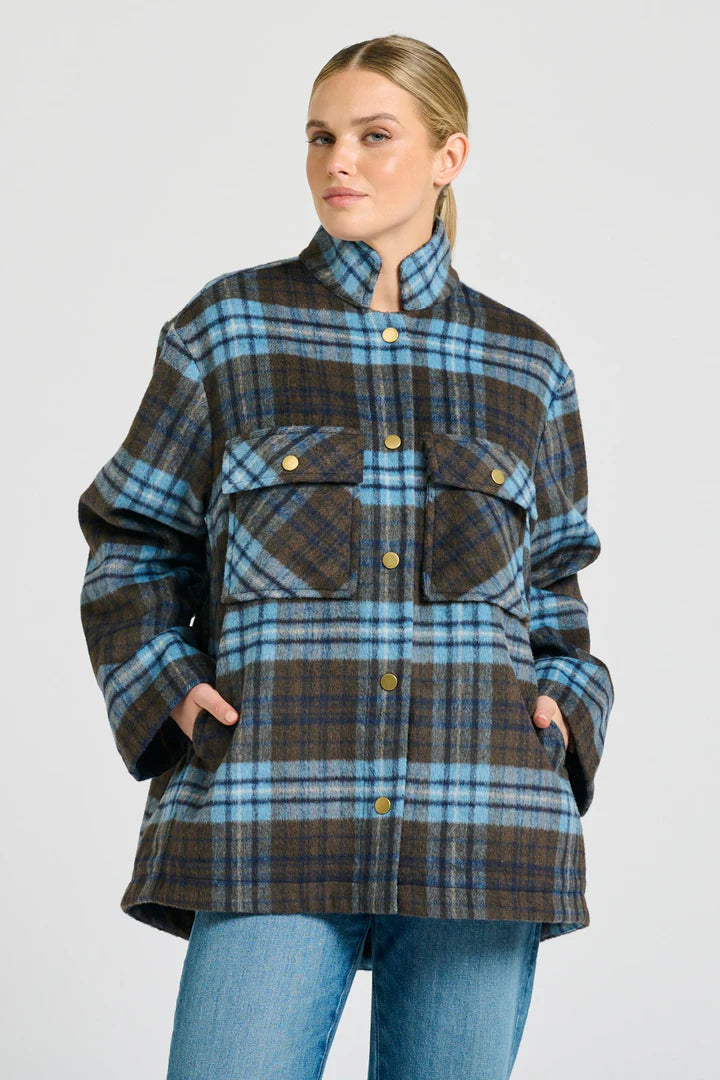 Allegra Relaxed Wool Blend Jacket