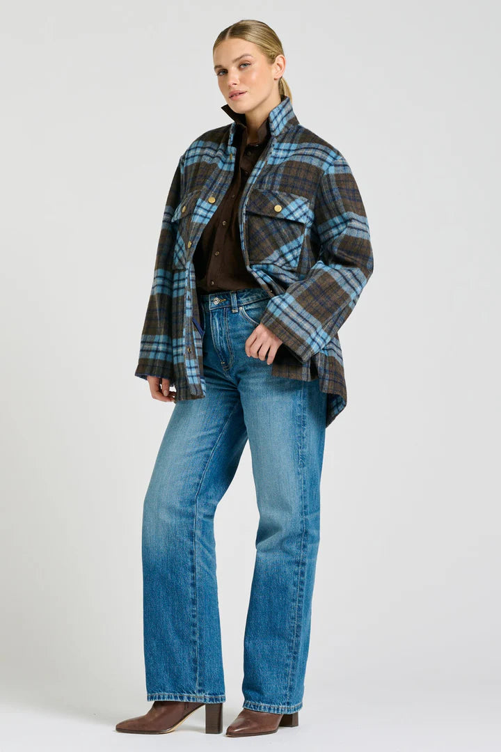 Allegra Relaxed Wool Blend Jacket
