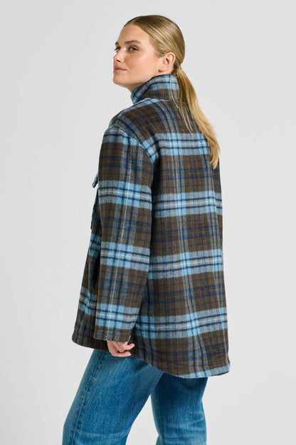 Allegra Relaxed Wool Blend Jacket