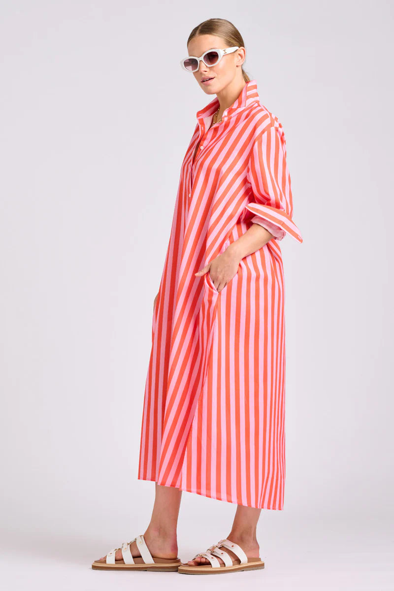 Luna Oversized Long Shirtdress
