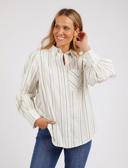 Sorrel Stripe Long Sleeve Shirt