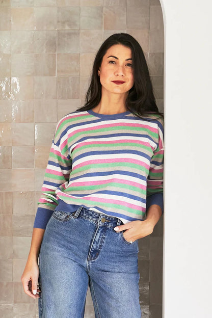Multi Stripe Pullover