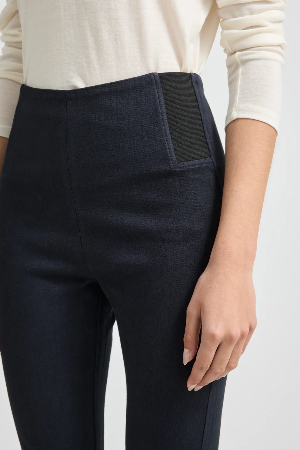 Elastic Wool Jean