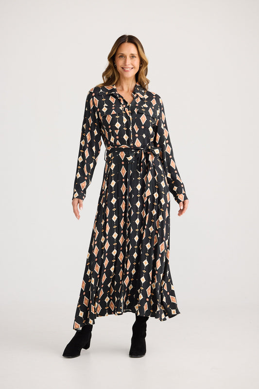 Rossellini Long Slv Dress