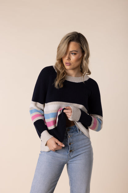 Multi Stripe Knit