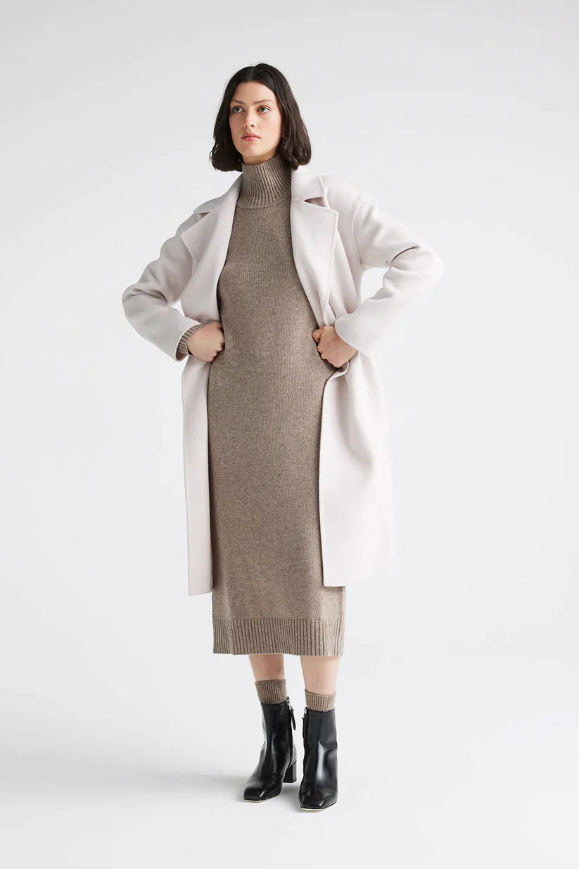 Wrap Wool Coat