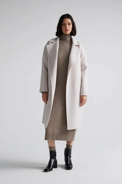 Wrap Wool Coat