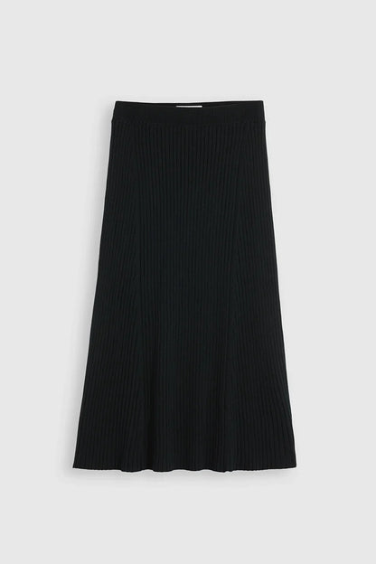 Flared Rib Skirt