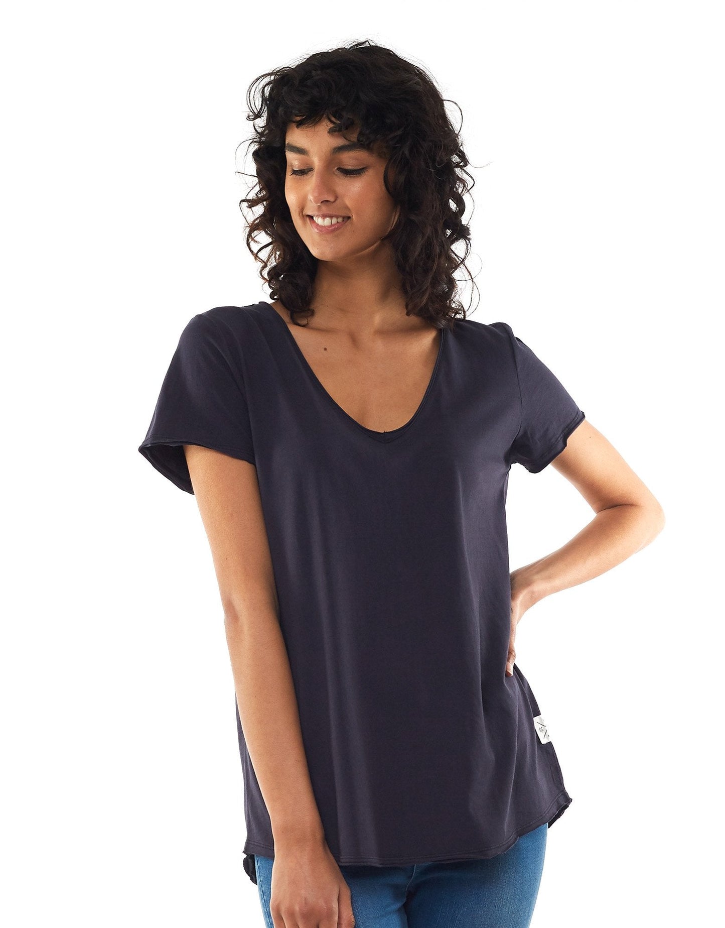 Fundamental V Neck Tee