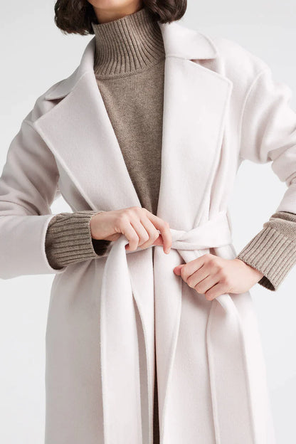 Wrap Wool Coat