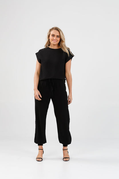 PERCY TOP- BLACK