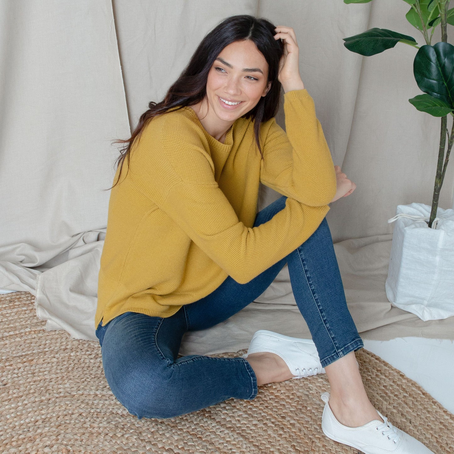 Loop Stitch Pullover