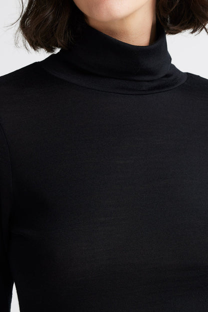 Turtle Neck Merino Tee