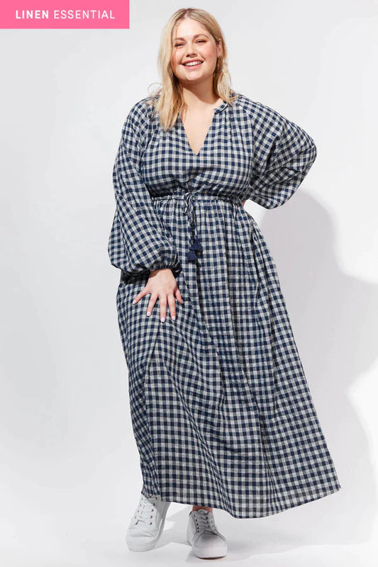 OSLO TIE MAXI DRESS