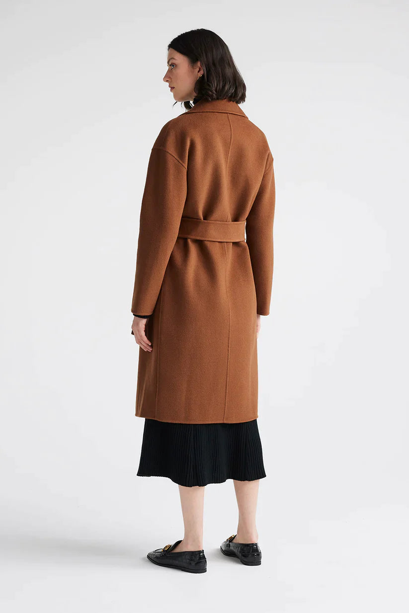 Wrap Wool Coat