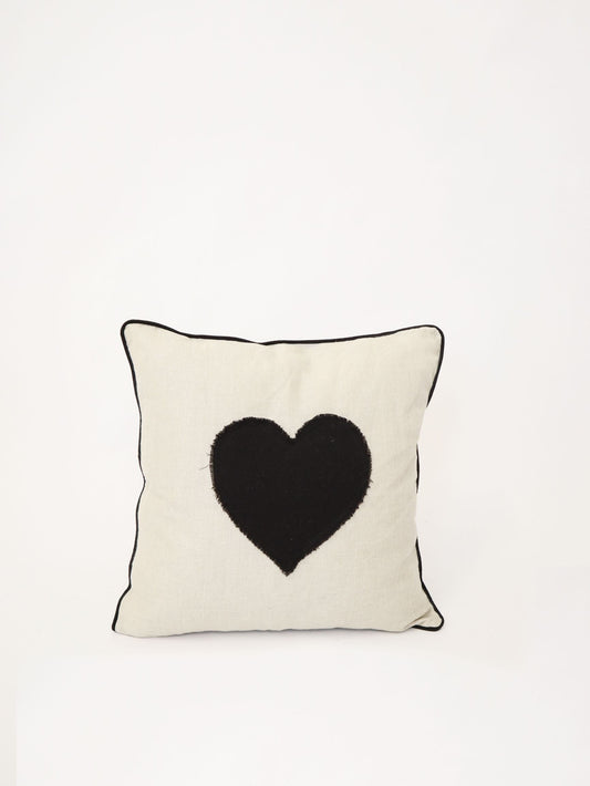 CUSHION HEART - 2 COLOURS
