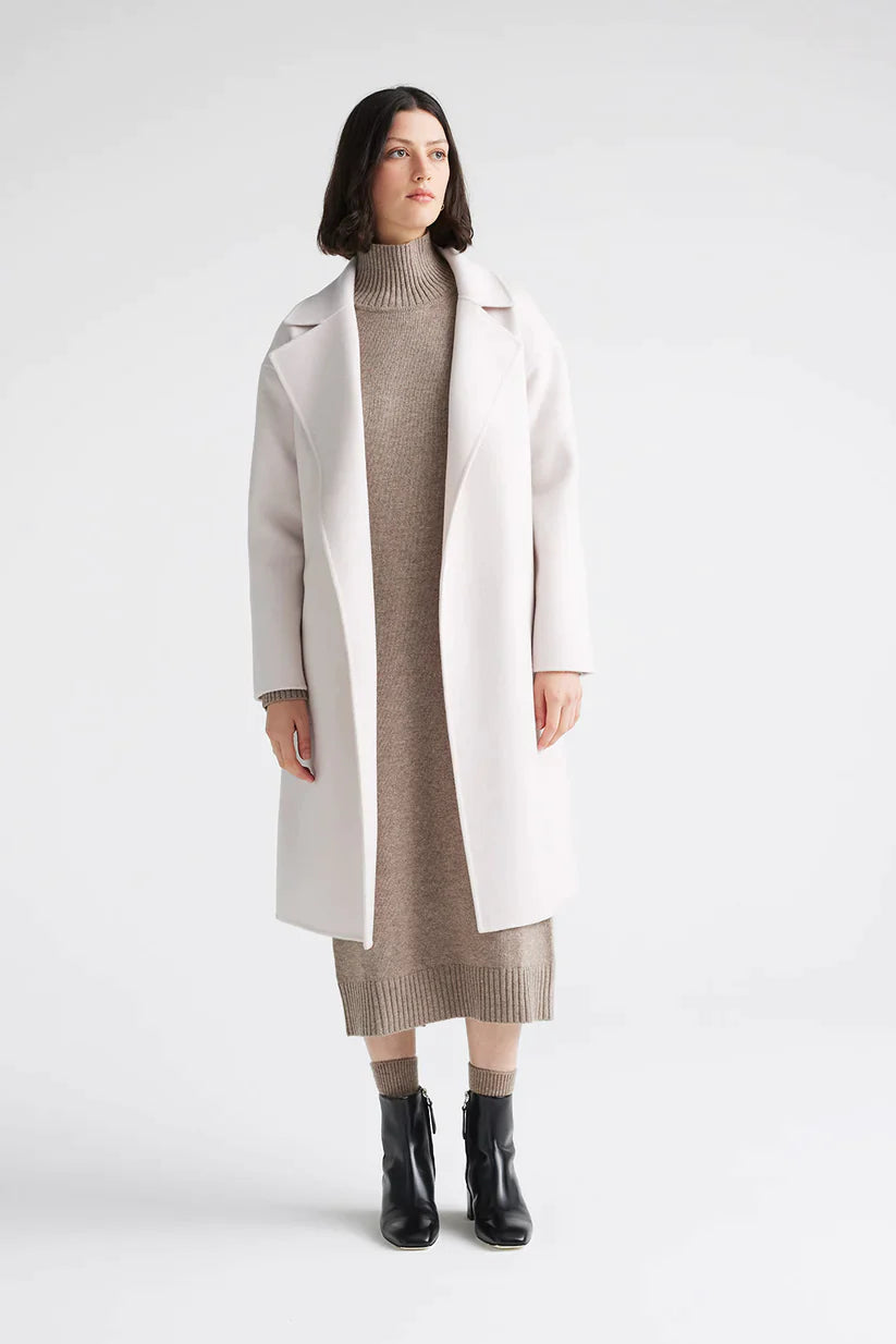 Wrap Wool Coat