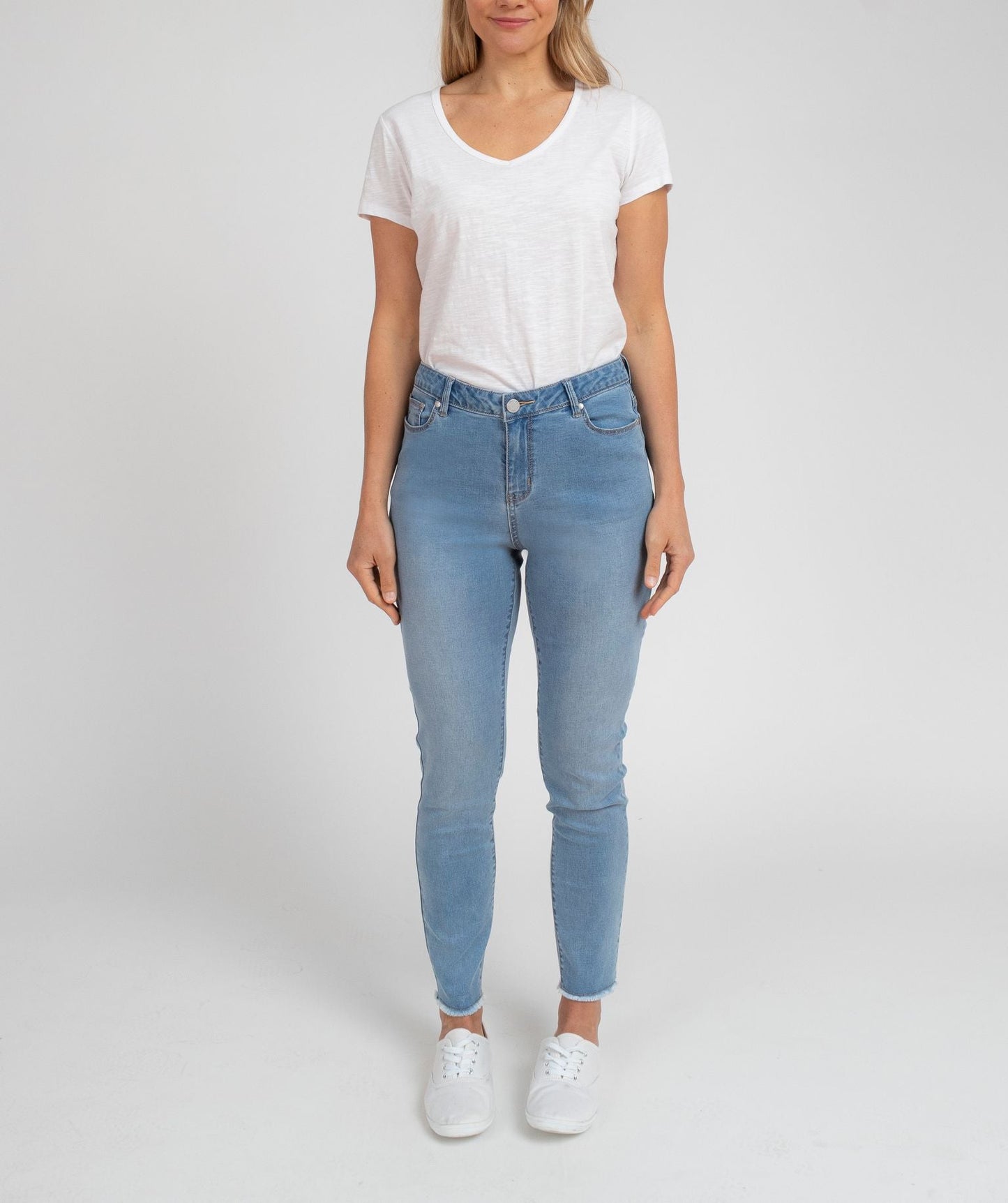 Frayed Hem Jean