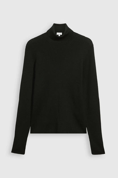 Fine Rib Turtleneck