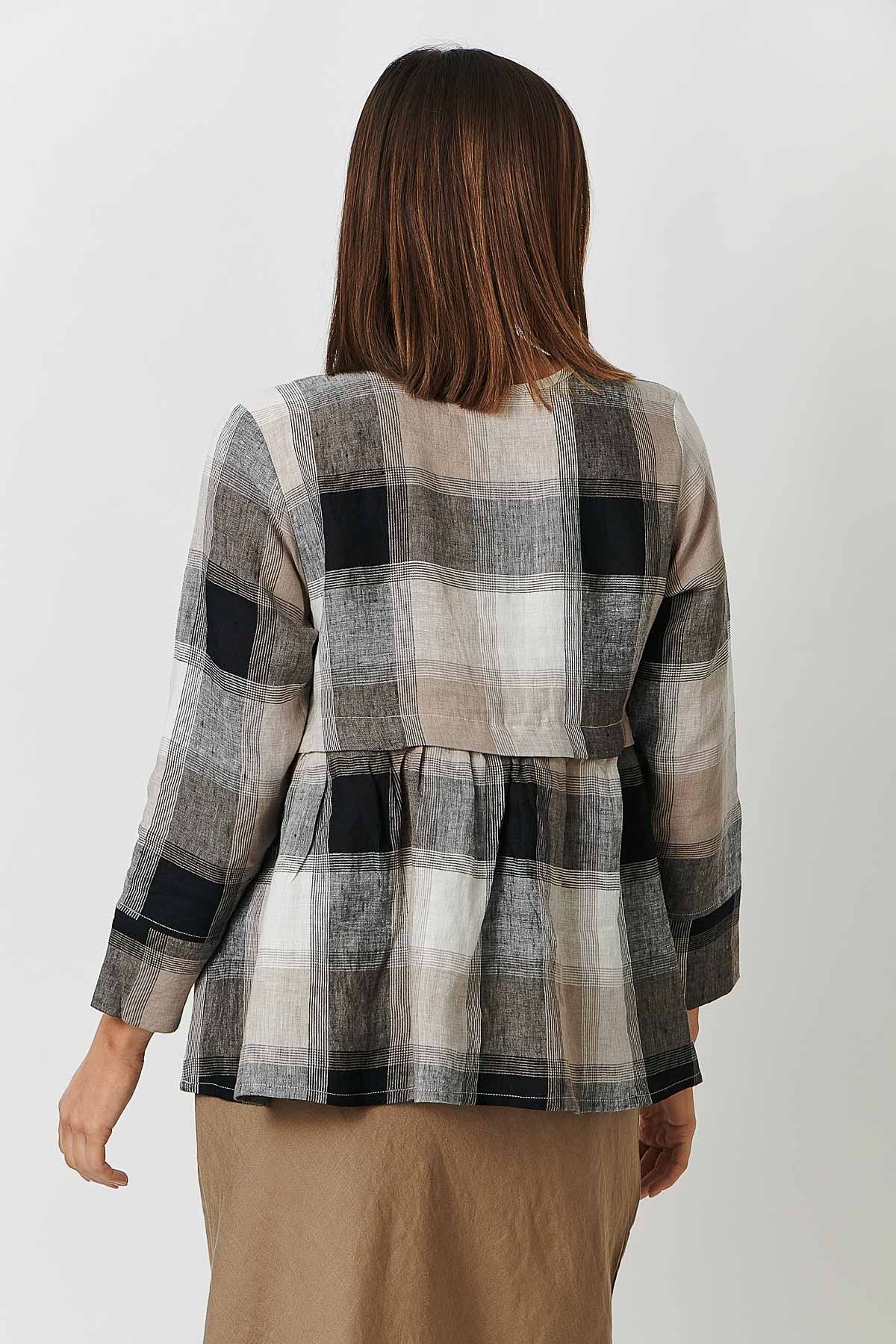 Plaid Top